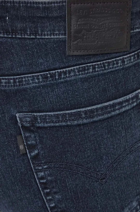 granatowy Levi's jeansy 725 HR SLIT BOOTCUT