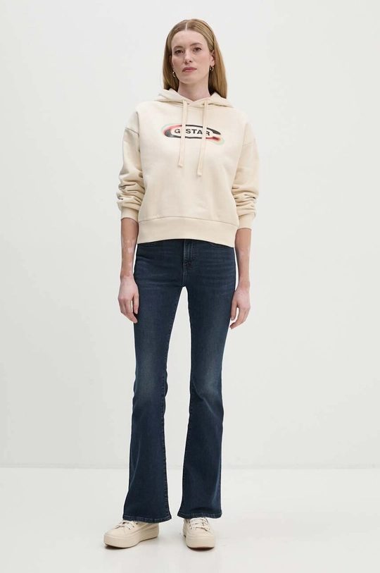 Τζιν παντελόνι Levi's 726 HR FLARE A3410 σκούρο μπλε AW24