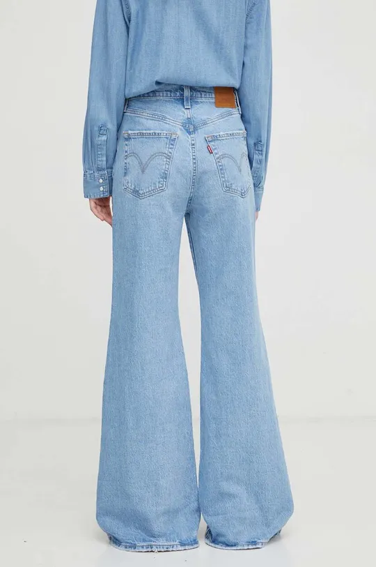Levi's jeans RIBCAGE BELLS 99% Cotone, 1% Elastam