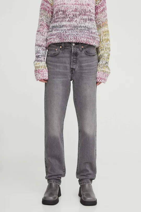 grigio Levi's jeans 501 CROP Donna