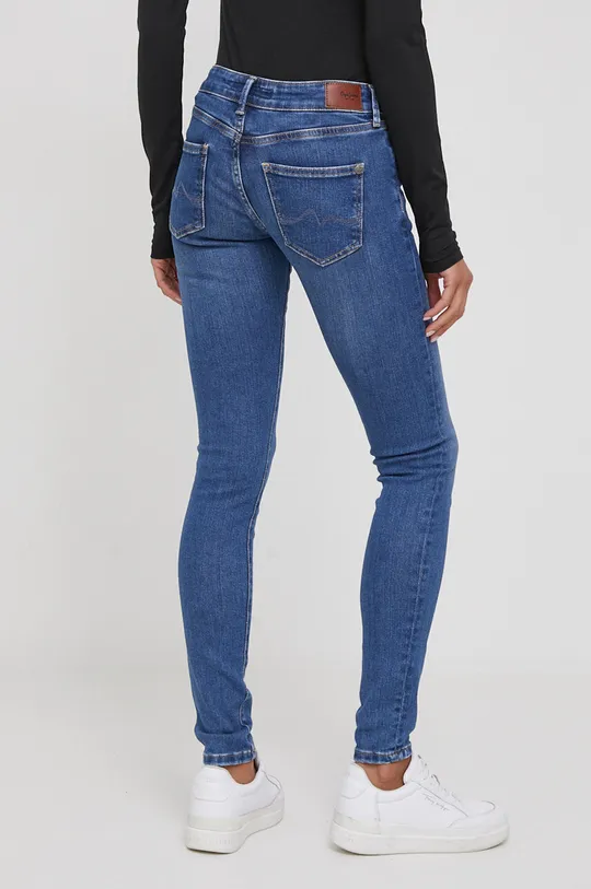 Pepe Jeans jeansy SKINNY JEANS LW Materiał zasadniczy: 83 % Bawełna, 12 % Modal, 4 % Inny materiał, 1 % Lycra, Podszewka kieszeni: 65 % Poliester, 35 % Bawełna
