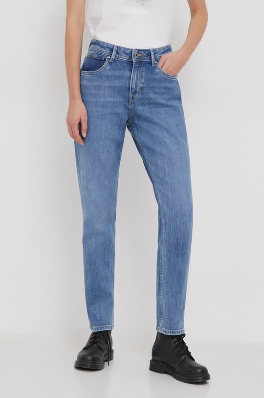 μπλε Τζιν παντελόνι Pepe Jeans TAPERED JEANS HW Γυναικεία