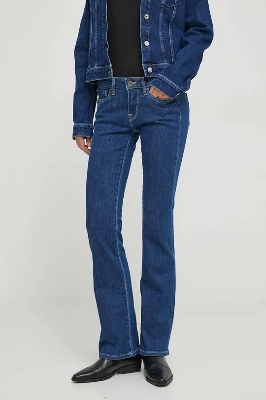 granatowy Pepe Jeans jeansy Damski