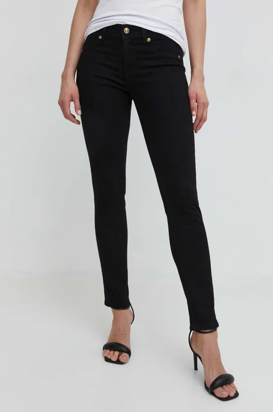 μαύρο Τζιν παντελόνι Versace Jeans Couture Γυναικεία