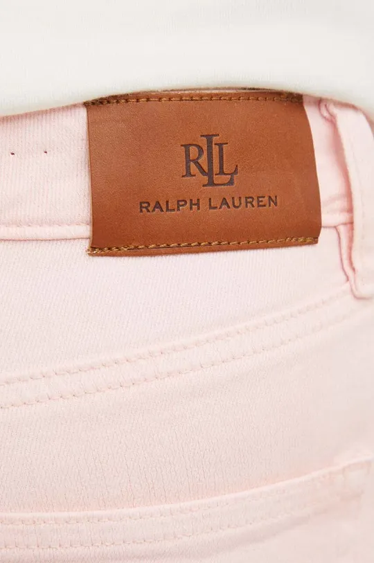różowy Lauren Ralph Lauren jeansy