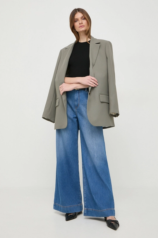 Weekend Max Mara jeansy niebieski