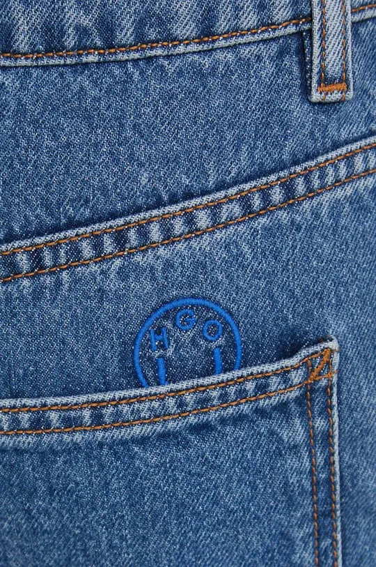Hugo Blue spódnica jeansowa Damski