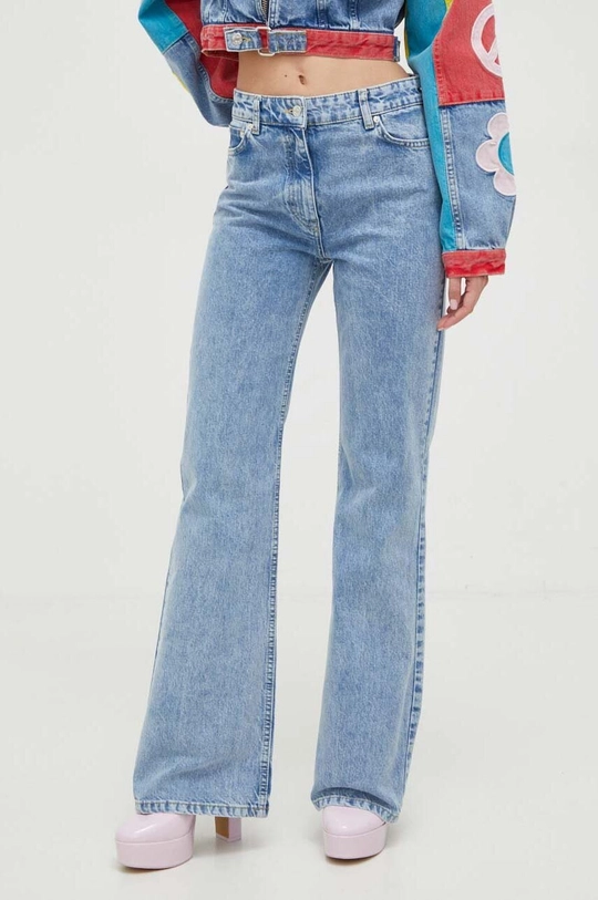 μπλε Τζιν παντελόνι Moschino Jeans Γυναικεία