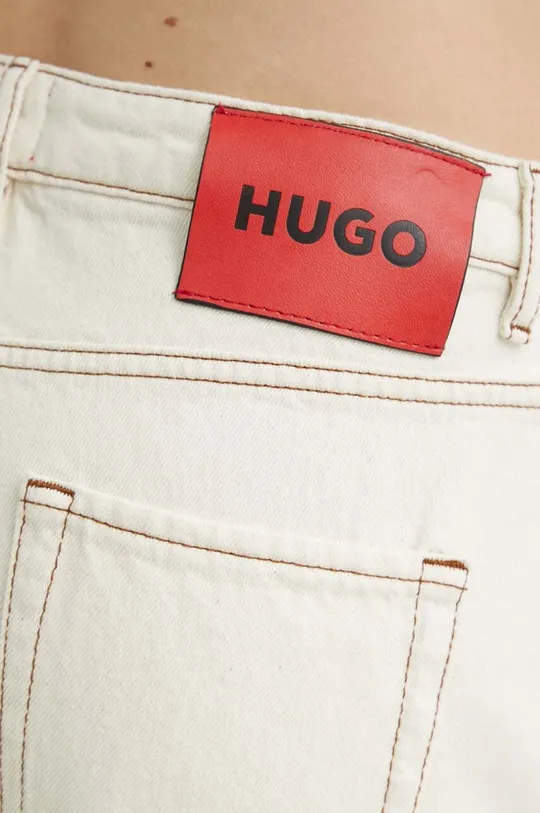 beżowy HUGO jeansy