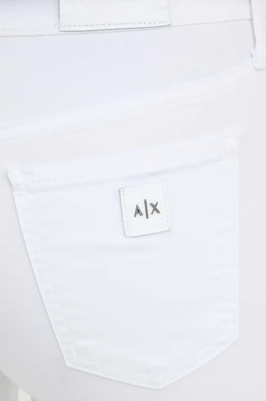 biały Armani Exchange spodnie