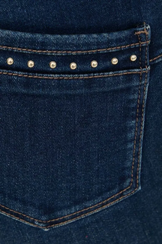 granatowy Morgan jeansy