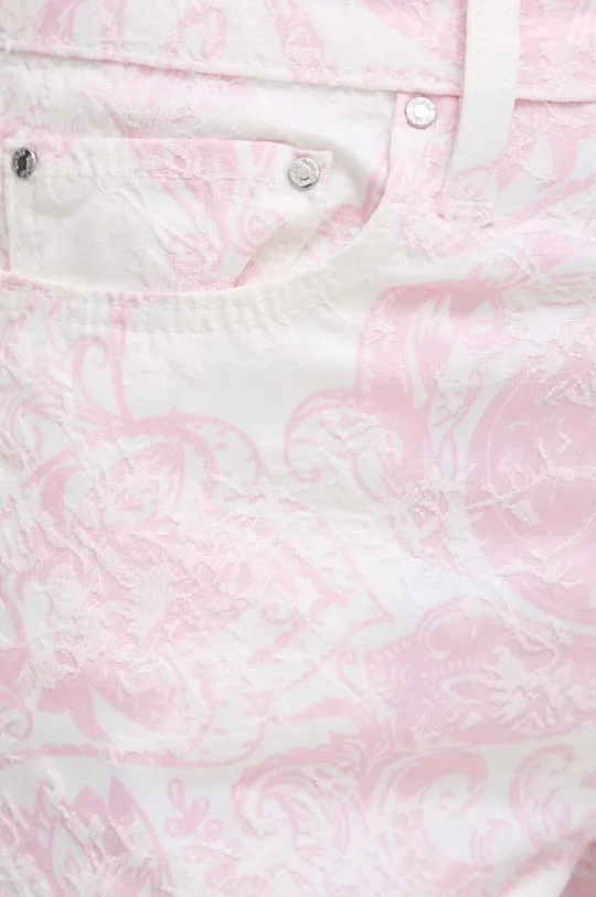 różowy Guess spodnie GIRLY
