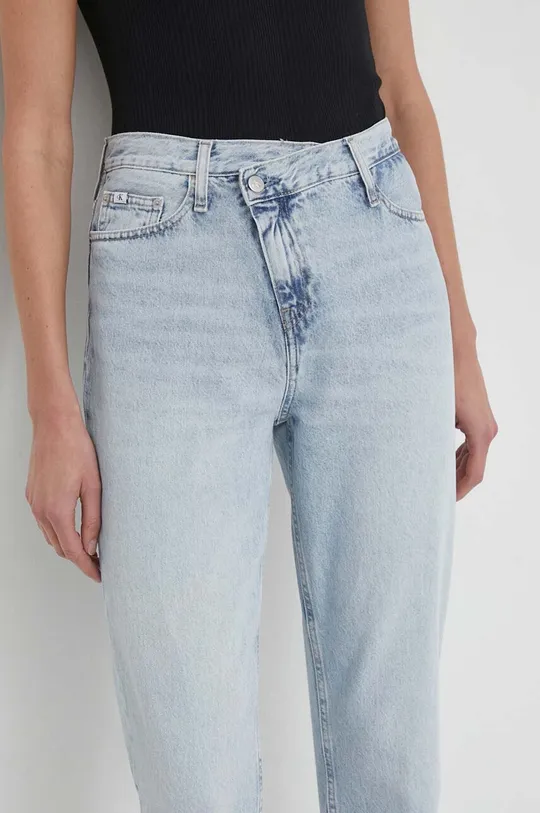 kék Calvin Klein Jeans farmer Mom Jean Női