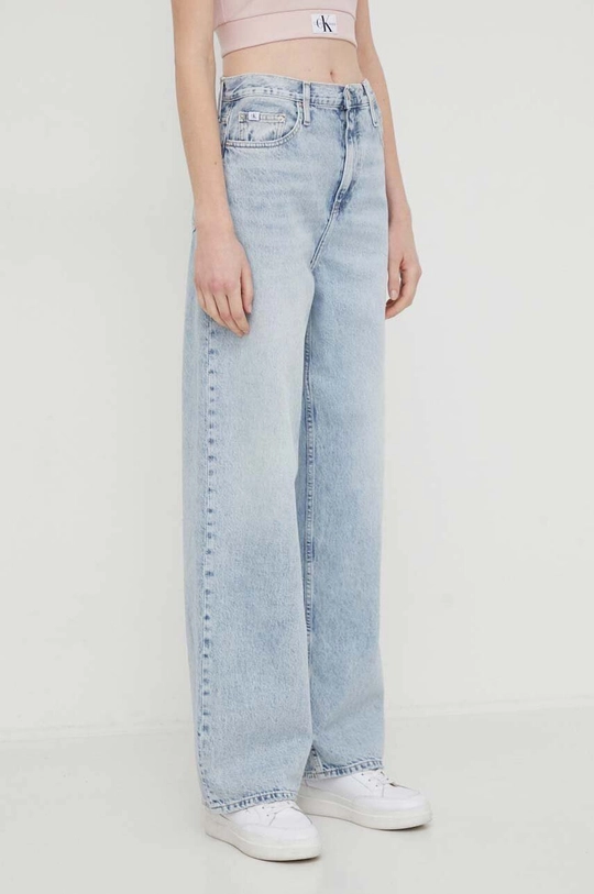 kék Calvin Klein Jeans farmer Női