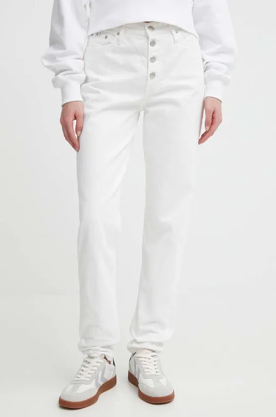biały Calvin Klein Jeans jeansy Damski