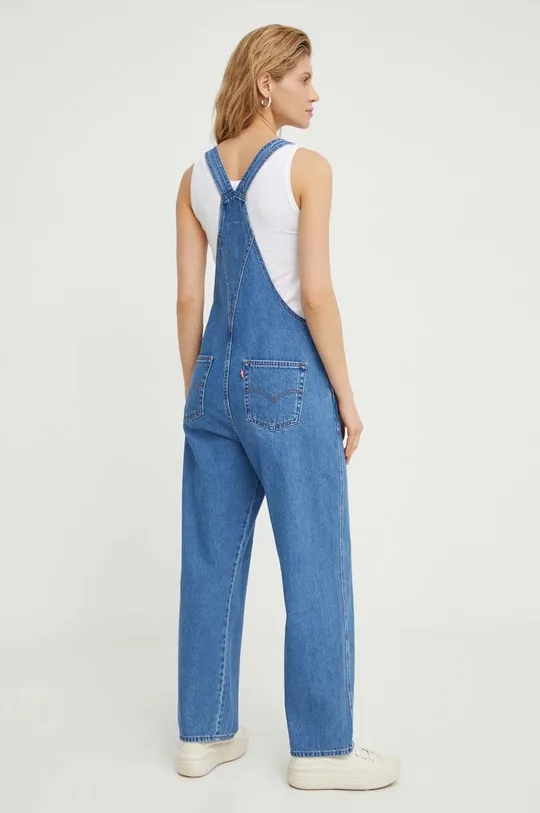 Farmerke iz jeansa Levi's VINTAGE OVERALL mornarsko modra