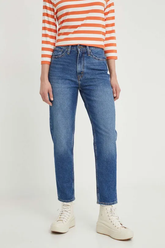 σκούρο μπλε Τζιν παντελόνι Levi's 80S MOM JEAN Γυναικεία