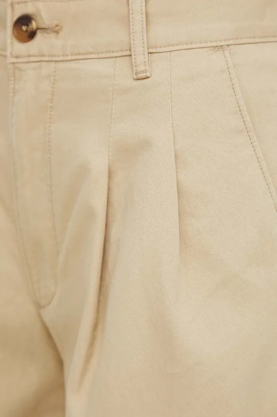beige Levi's pantaloni PLEATED WIDELEG