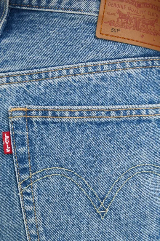blu Levi's jeans 501 CROP