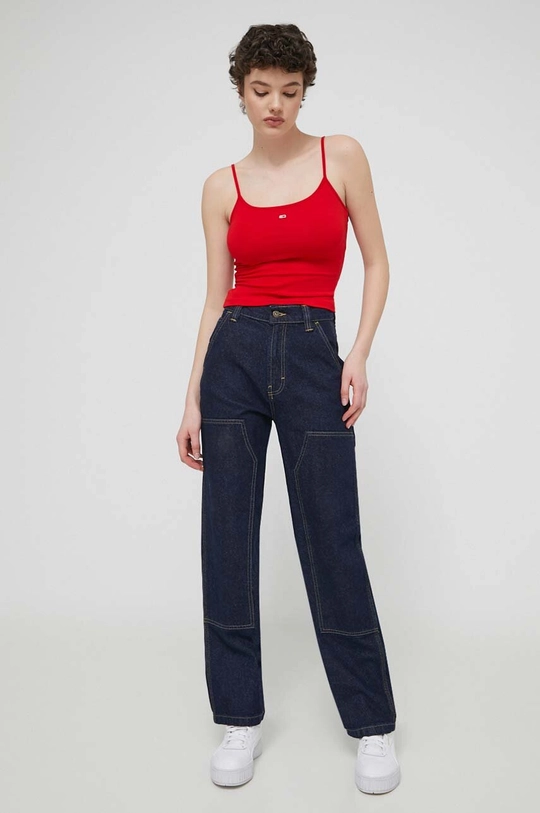 sötétkék Dickies farmer MADISON DOUBLE KNEE DENIM W Női