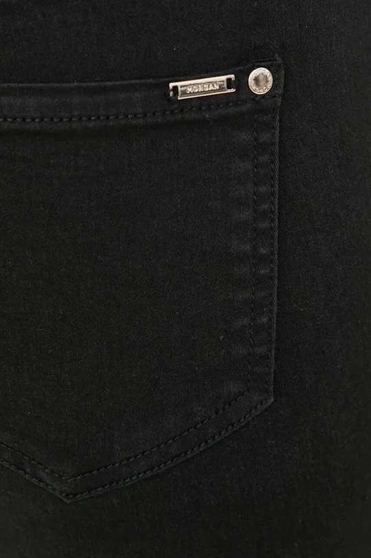 μαύρο Τζιν παντελόνι Morgan Polia-Noir POLIA