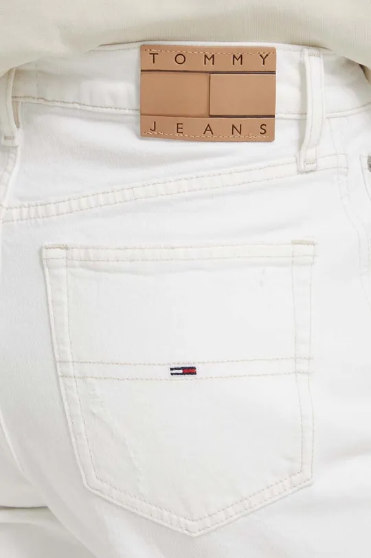 biały Tommy Jeans jeansy