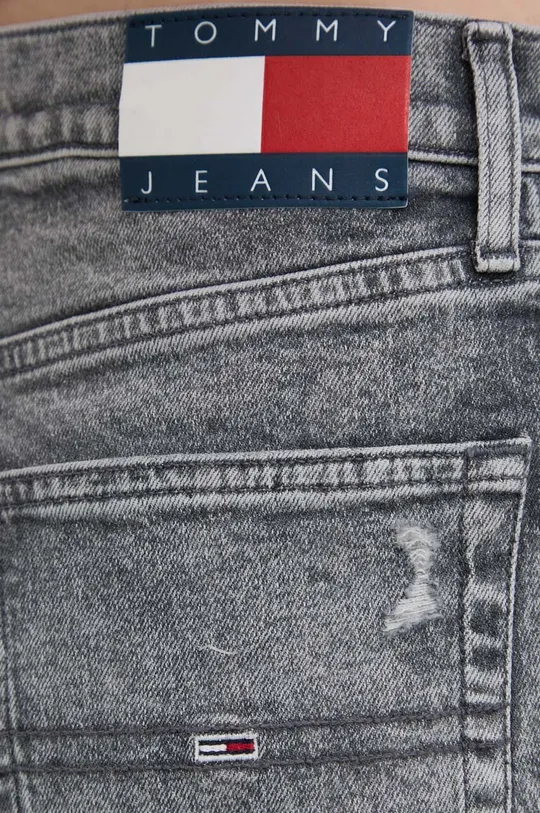 szary Tommy Jeans jeansy