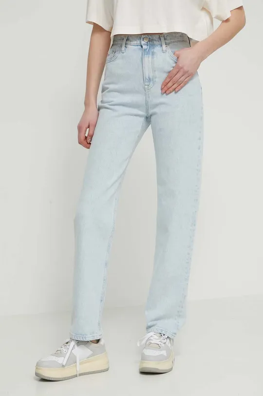 niebieski Tommy Jeans jeansy Julie Damski