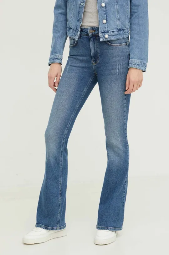 niebieski Desigual jeansy OHIO Damski