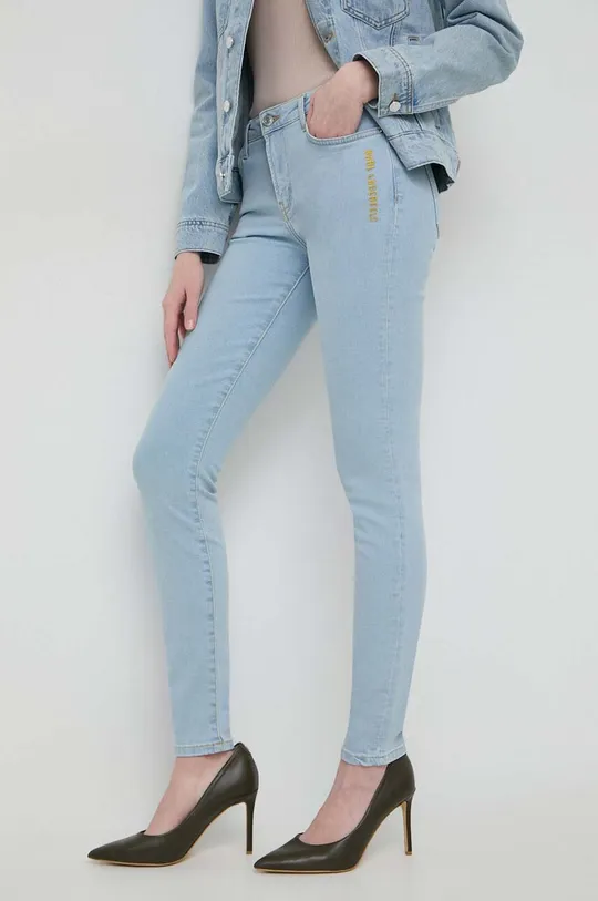 niebieski Karl Lagerfeld jeansy Damski