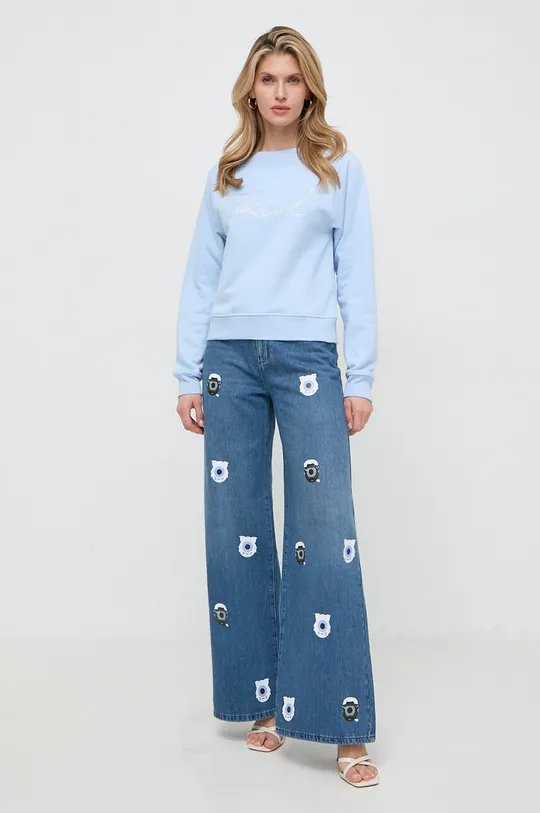 Karl Lagerfeld jeansy x Darcel Disappoints niebieski