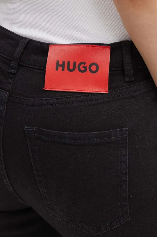 czarny HUGO jeansy