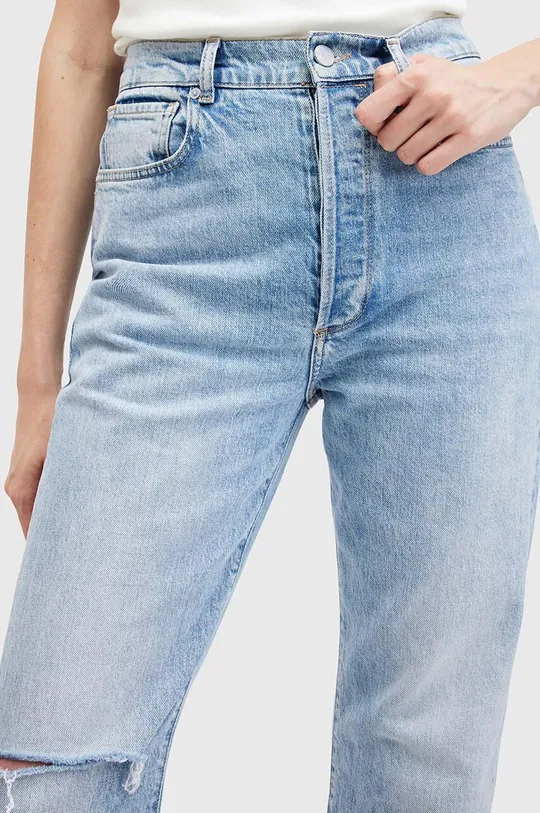 AllSaints jeansy EDIE DESTROY JEAN 50 % Bawełna organiczna, 49 % Bawełna, 1 % Elastan