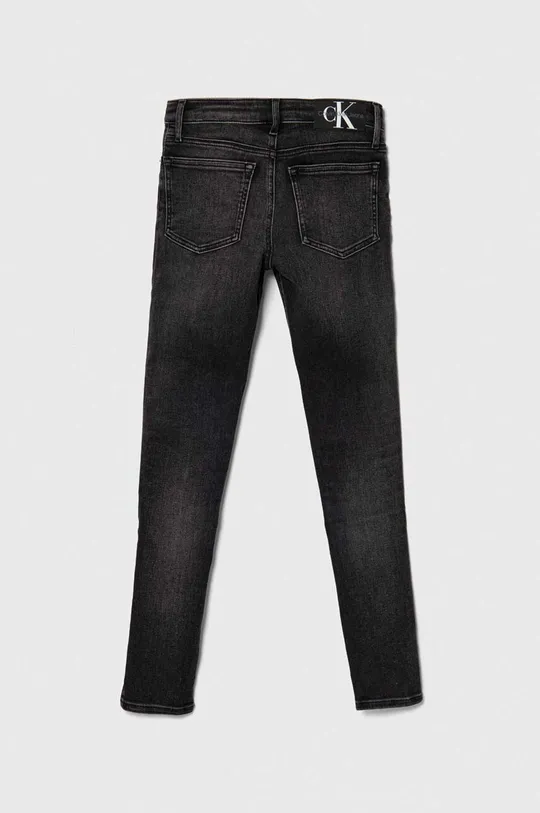 Calvin Klein Jeans jeansy dziecięce czarny