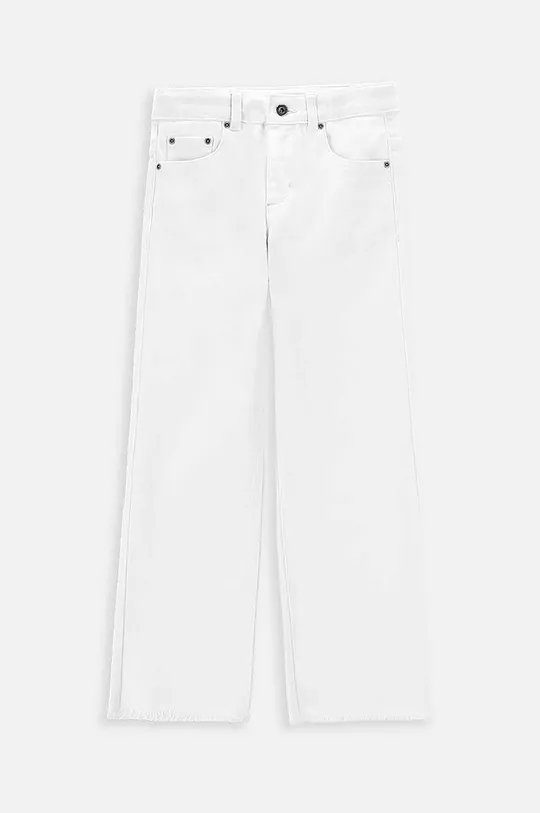biały Coccodrillo jeansy dziecięce Dziewczęcy