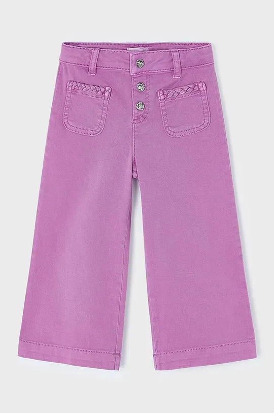 różowy Mayoral jeansy dziecięce Dziewczęcy