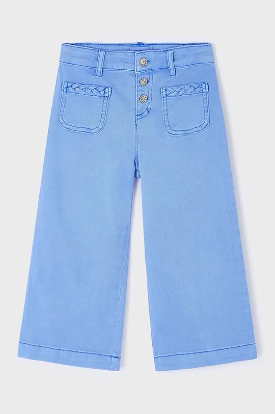 niebieski Mayoral jeansy dziecięce Dziewczęcy