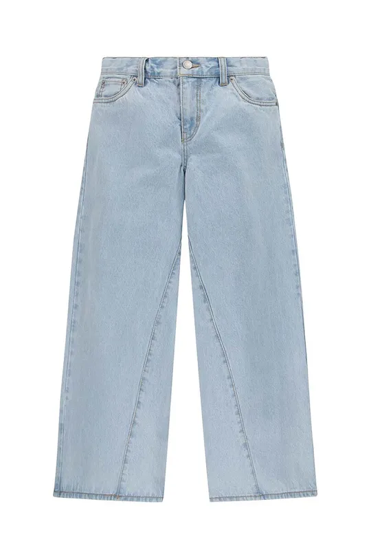 niebieski Levi's jeansy dziecięce Dziewczęcy
