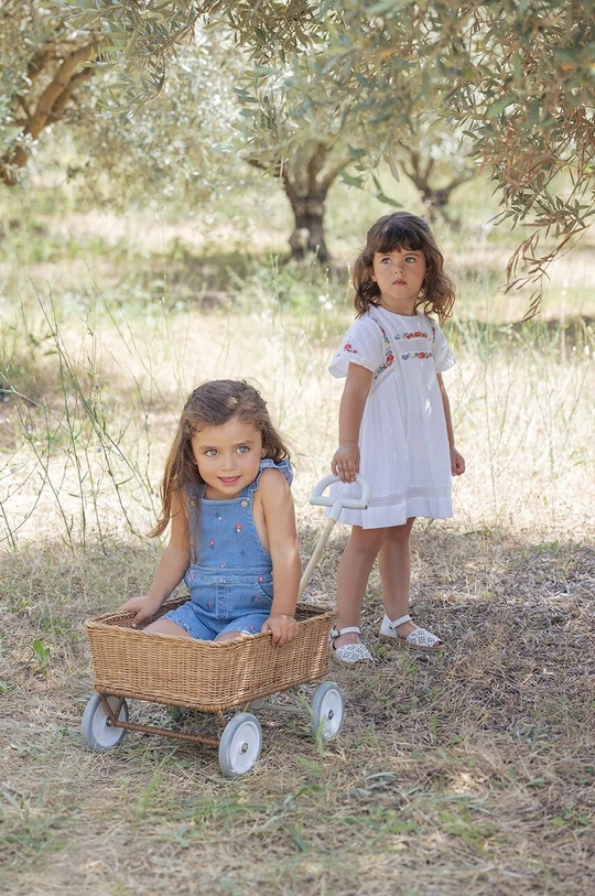 Tartine et Chocolat salopette jeans bambino/a