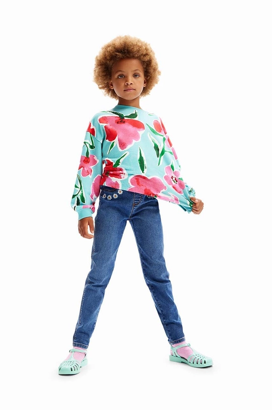 blu Desigual jeans per bambini Ragazze