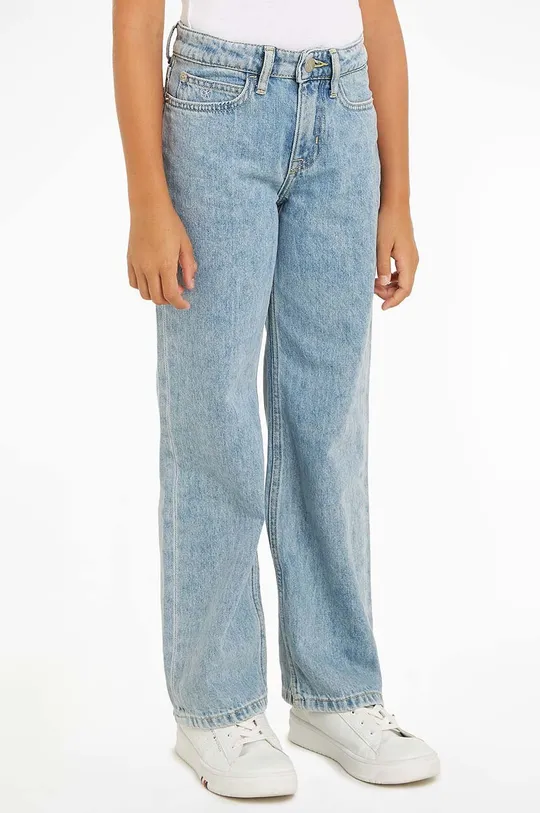 kék Calvin Klein Jeans gyerek farmer Lány