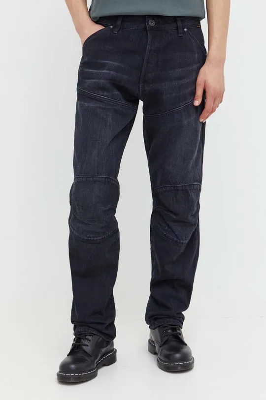 czarny G-Star Raw jeansy 3D Męski