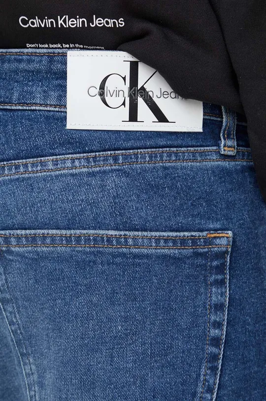 tmavomodrá Rifle Calvin Klein Jeans