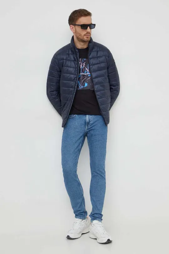Calvin Klein Jeans jeansy niebieski