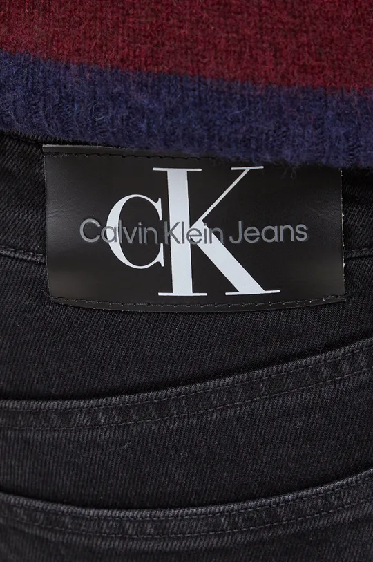 fekete Calvin Klein Jeans farmer