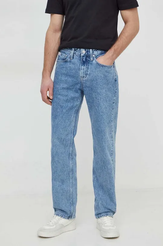 modra Kavbojke Calvin Klein Jeans 90s Moški