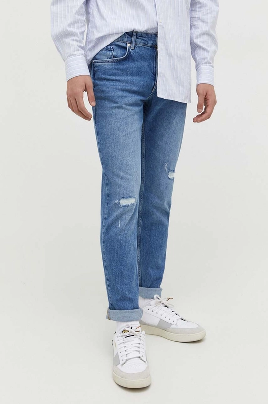 μπλε Τζιν παντελόνι Karl Lagerfeld Jeans Ανδρικά