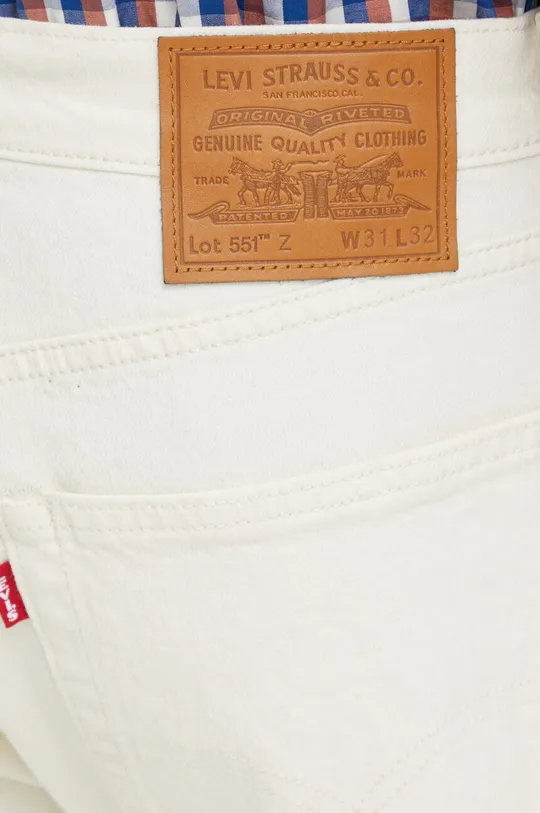 beżowy Levi's jeansy 551Z AUTHENTIC STRAIGHT