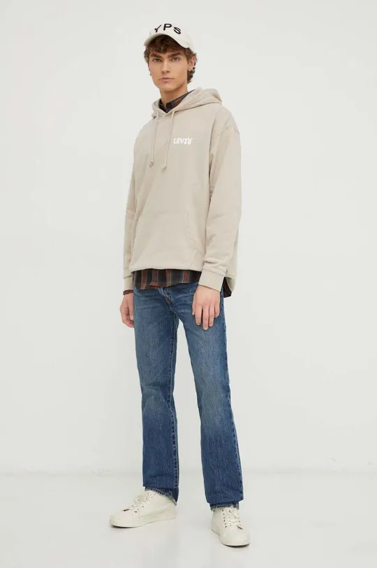 Rifle Levi's 551Z AUTHENTIC STRAIGHT modrá