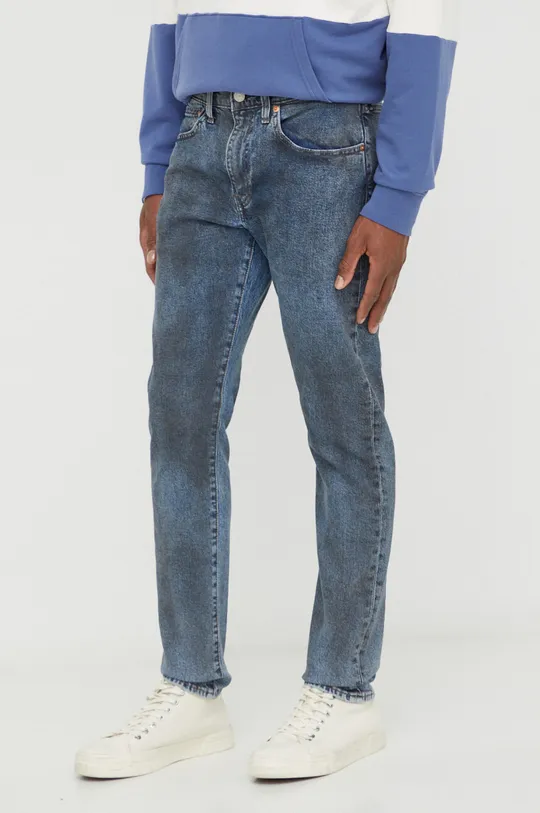 niebieski Levi's jeansy 512 SLIM Męski
